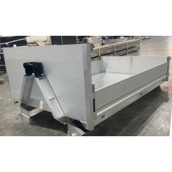 Benne aluminium à ridelles rabattables Classe 1