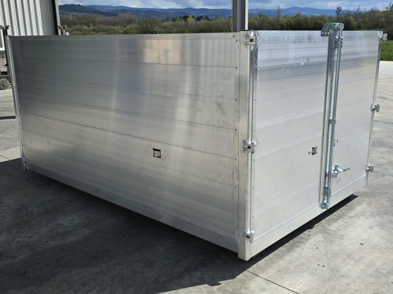 Benne aluminium grand volume Classe 1 Benne aluminium grand volume Classe 1