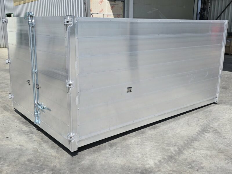 Benne aluminium grand volume Classe 1 Benne aluminium grand volume Classe 1