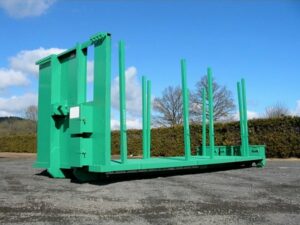 Poteaux porte grume