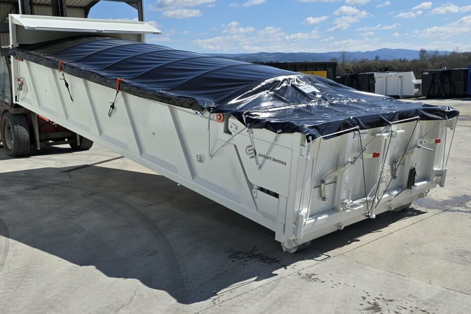 Avril 2026 - benne TP monocoque avec bâchage Cramaro Scarr-Lab