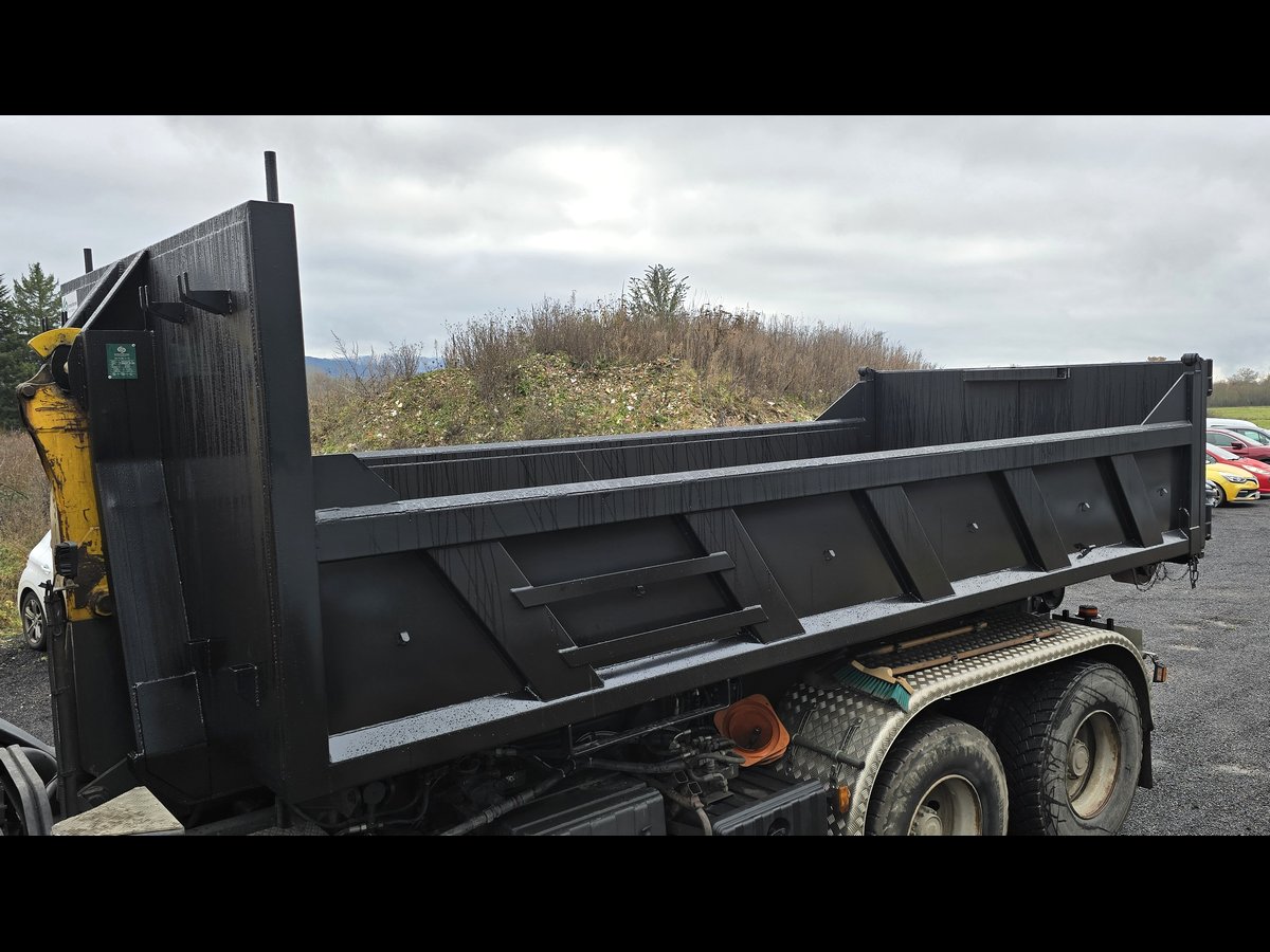 Déc 2025 : benne TP monocoque en Hardox Déc 2025 : benne TP monocoque en Hardox