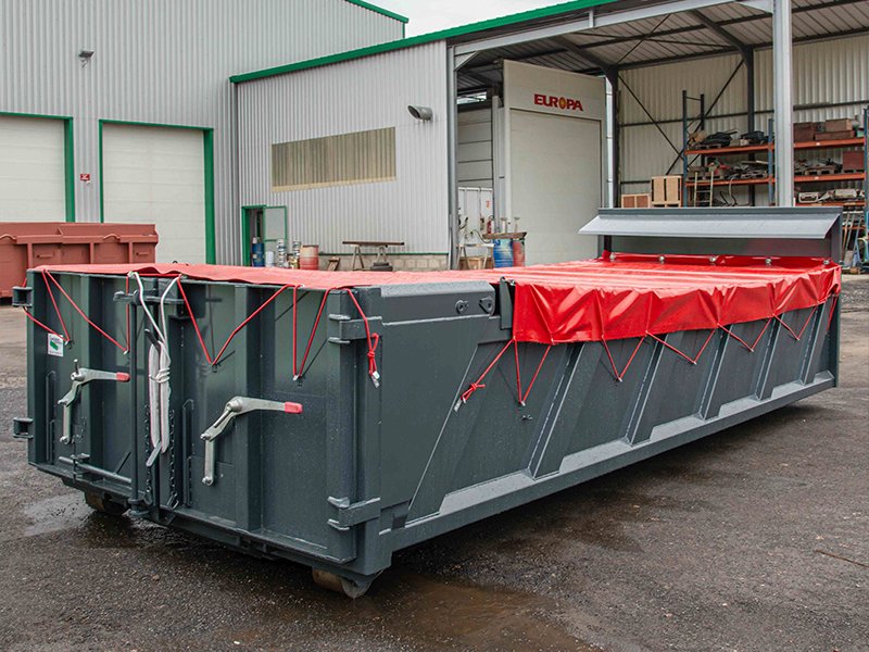 Février 2020 - benne TP avec porte hydraulique