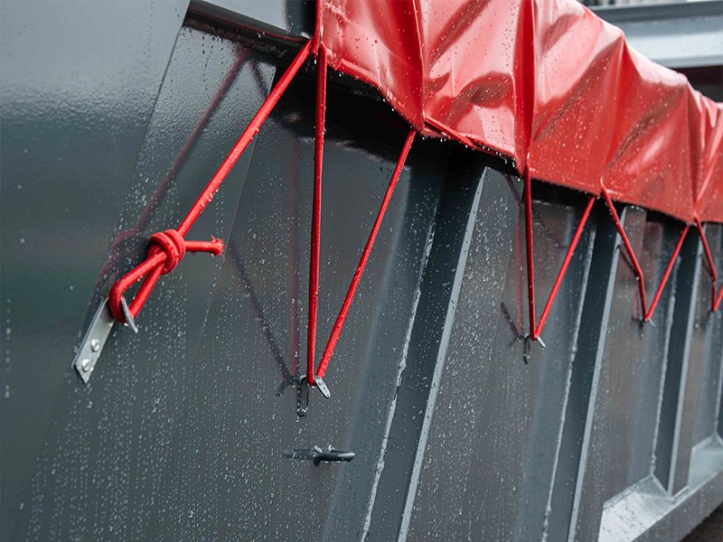 Février 2020 - benne TP avec porte hydraulique Février 2020 - benne TP avec porte hydraulique