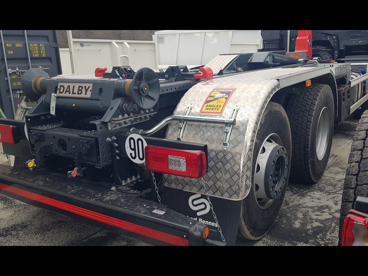 Janvier 2025 : Bras Dalby XHM3 PC sur camion IVECO Janvier 2025 : Bras Dalby XHM3 PC sur camion IVECO