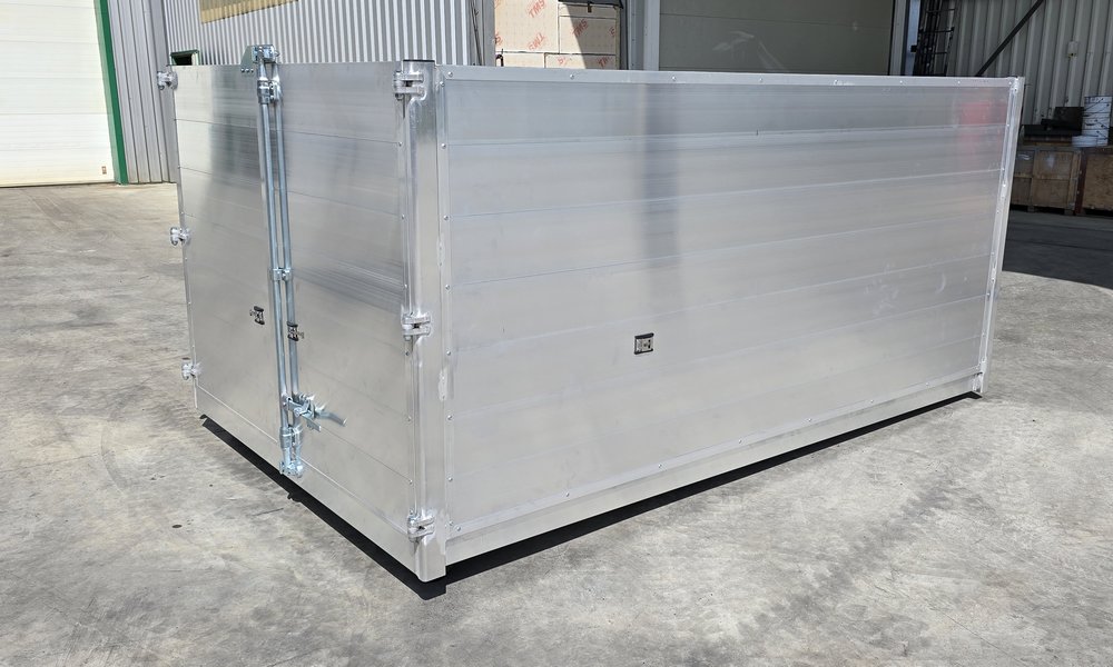 benne aluminium grand volume classe 1